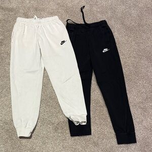 Nike Jogger Pants - Black and White